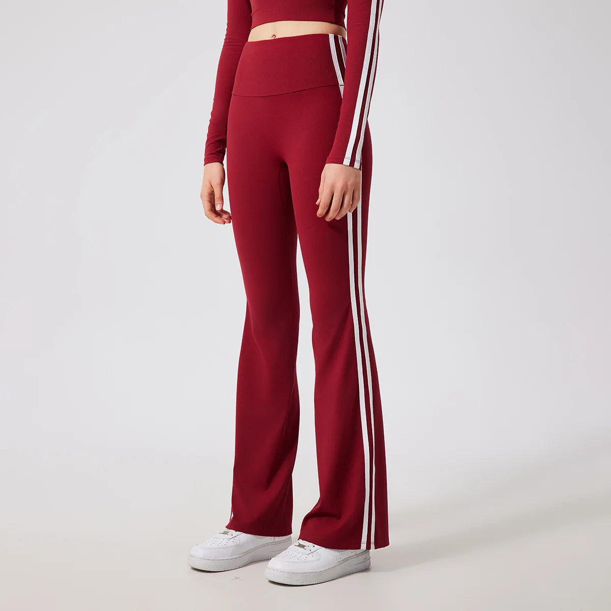Yoga Tops for Women Long Sleeve Workout Shirts Gym T-shirts Off Shoulder Jogging Tights Activewear