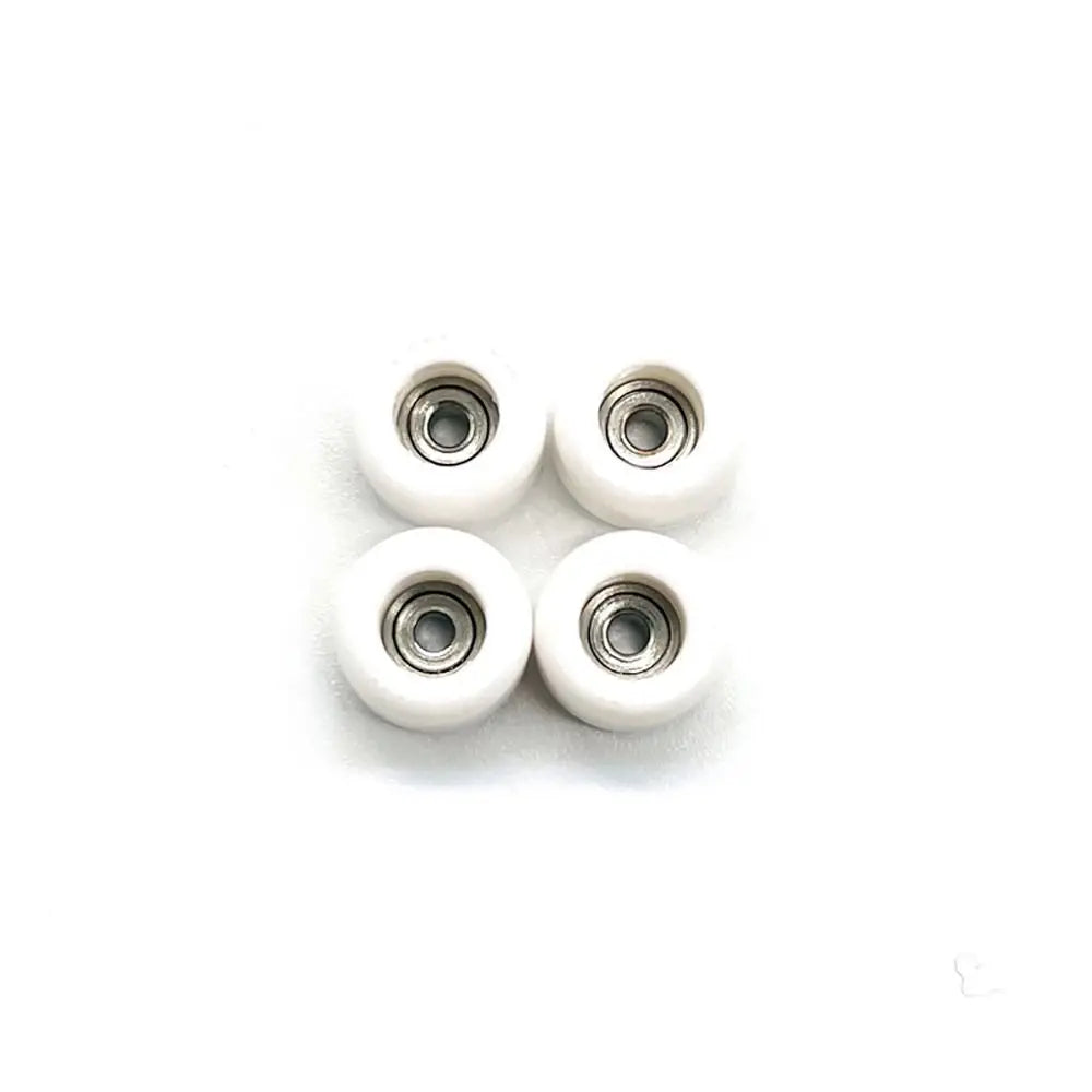 4Pcs Durable Professional Bearing Wheel PU Metal Urethane Fingerboard Wheels CNC Mini Finger Skate Board Accessory