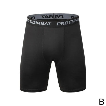 Men Bodybuilding Shorts Fitness Workout Inseam Gym Knickers Male Muscle Alive Elastic Compression Tights Skinny Leggins Hombre