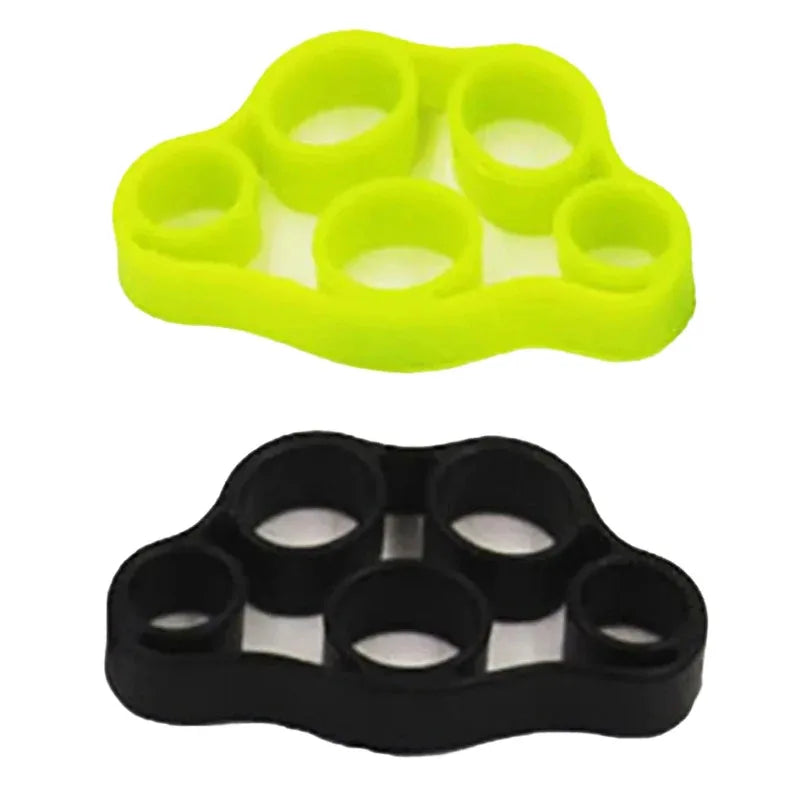 1/8pcs Silicone Finger Grip, Resistance Band, Wrist Stretcher, Elastic Five Finger Expander, Strength Training Device, Exercise