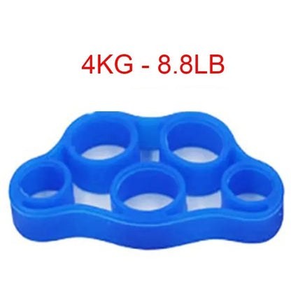 1/8pcs Silicone Finger Grip, Resistance Band, Wrist Stretcher, Elastic Five Finger Expander, Strength Training Device, Exercise