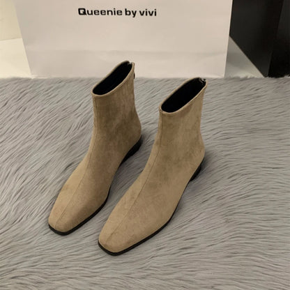 Women's Boots Autumn Luxury Elegant Casual Short Shoes Women's Low Heel Comfortable Short Outdoor Hiking Shoes for Women