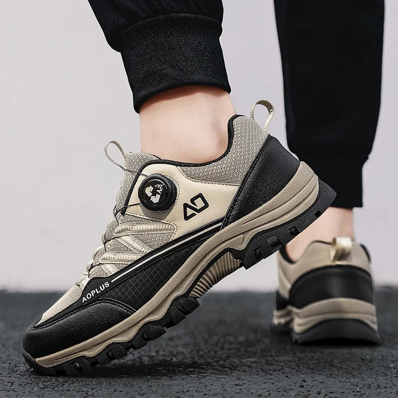2026 New Shoes for Men Fashionable Hiking Shoes Comfortable and Breathable Men's Casual Sports Shoes Outdoor Walking Shoes