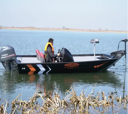 4.9m/16ft 30-90PH  Marine Grade Aluminum Bass Fishing 5 Passengers Boats for Fishing/Hunting Outdoor Activities
