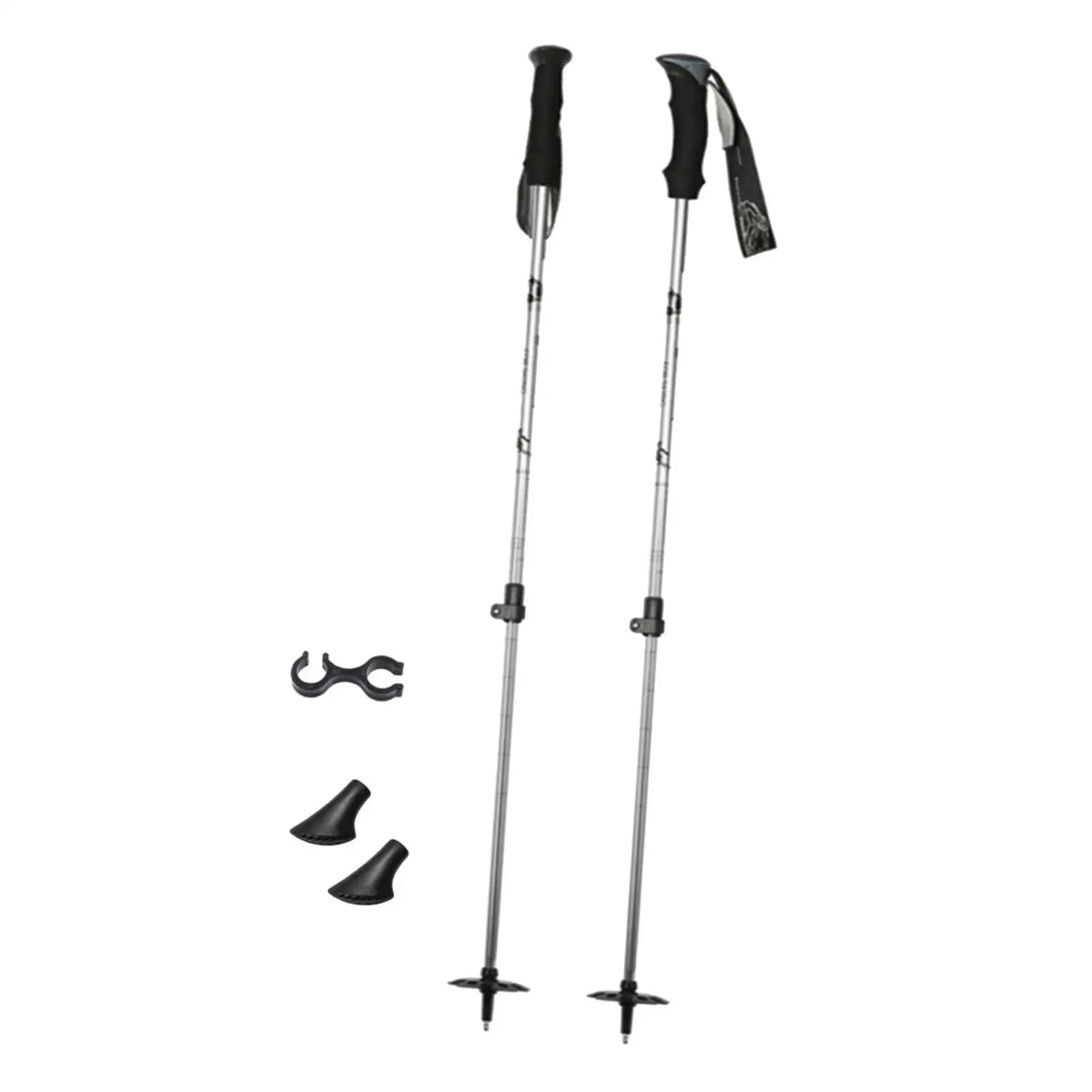 Skiing Pole Adjustable Trekking Poles for Outdoor Adventures Hiking Support Snowboarding Sturdy Walking Sticks for Mountains