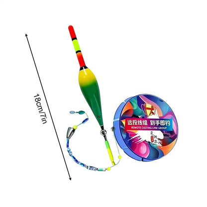 Fishing Line With Bobber With Color Changing Float Automatic Bobber Line Set For Bass Fishing For Kayak Saltwater Boat Pier
