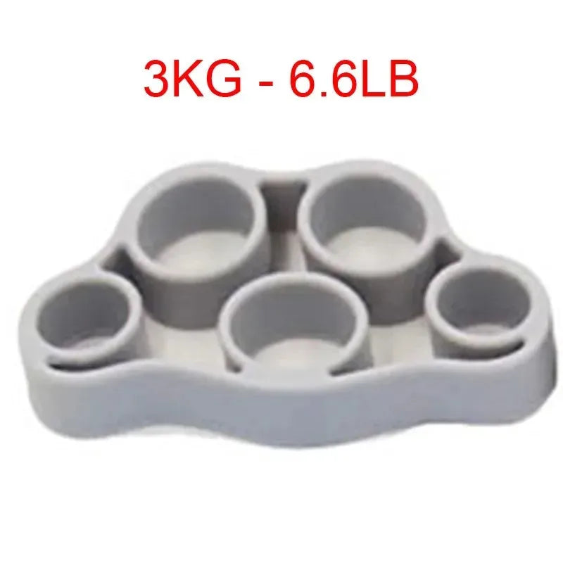 1/8pcs Silicone Finger Grip, Resistance Band, Wrist Stretcher, Elastic Five Finger Expander, Strength Training Device, Exercise