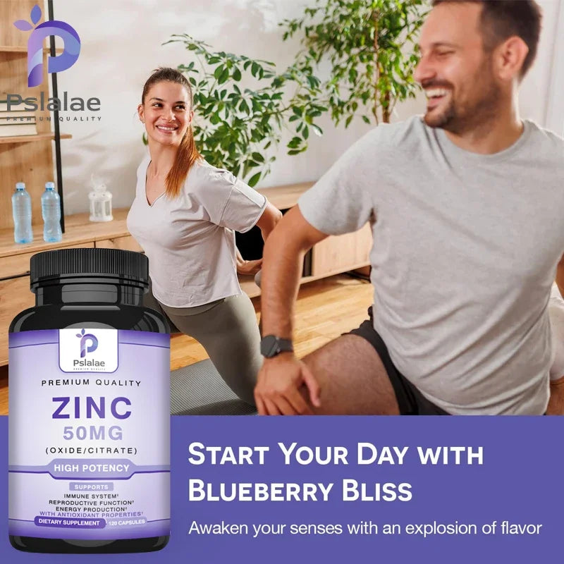 Zinc Supplements - Enhances Immune Function, Promotes Skin Health, Improves Sleep, and Maintains Bone Marrow Health