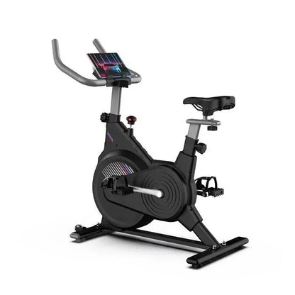 Black and White Exercise Bikes for Weight Loss, Quiet Magnetic Resistance Home Gym Exercise Bikes