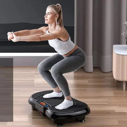 Vibration Plate Fitness Platform Exercise Machine Vibrating Shaking Full Body Shaker Workout Vibrate Stand Shake Board Sport for