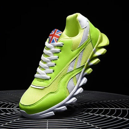 Men's Wear-resistant Cushioning Thick-soled Fitness Sneakers Outdoor Breathable Running Shoes for Women