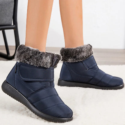 Women's Boots Keep Warm Fur Boots For Snow Botas Mujer Classics Winter Boots Women Rubber Waterproof Winter Shoes Woman booties