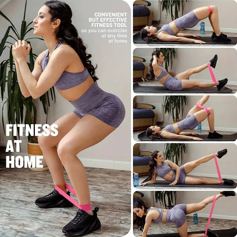 Fitness Elastic Band Resistance Band Yoga Exercise Training Gym Fitness Sports Ring Sports Crossfit Resistance Bands