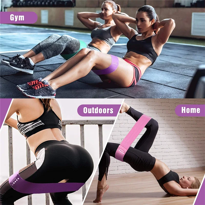 Fitness Elastic Resistance Bands Home Training Yoga Sport Resistance Bands Stretching Pilates Crossfit Workout Gym Equipment