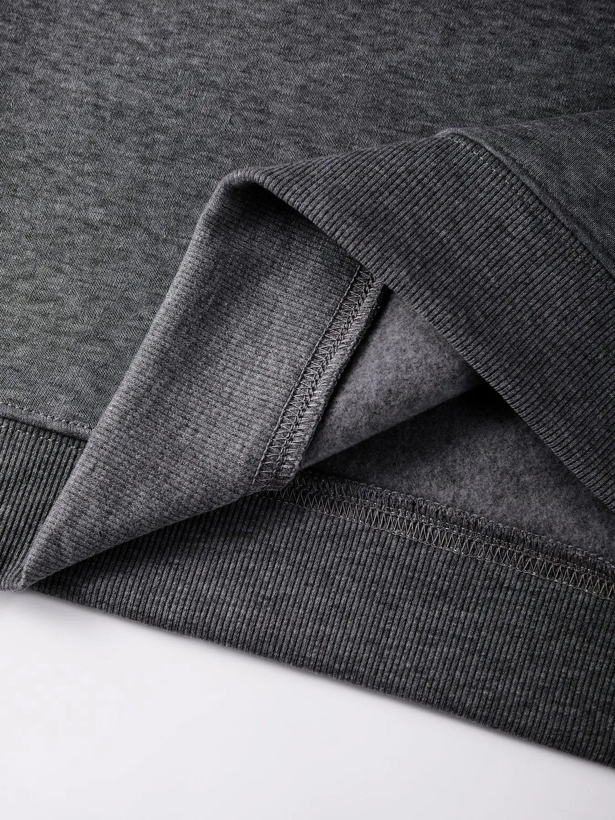 Winter Custom Mens Sweatshirts Crewneck Hoodies DIY Logo/Graphic Tops Street Fleece Warm Loose Pullovers Casual Men's Clothes