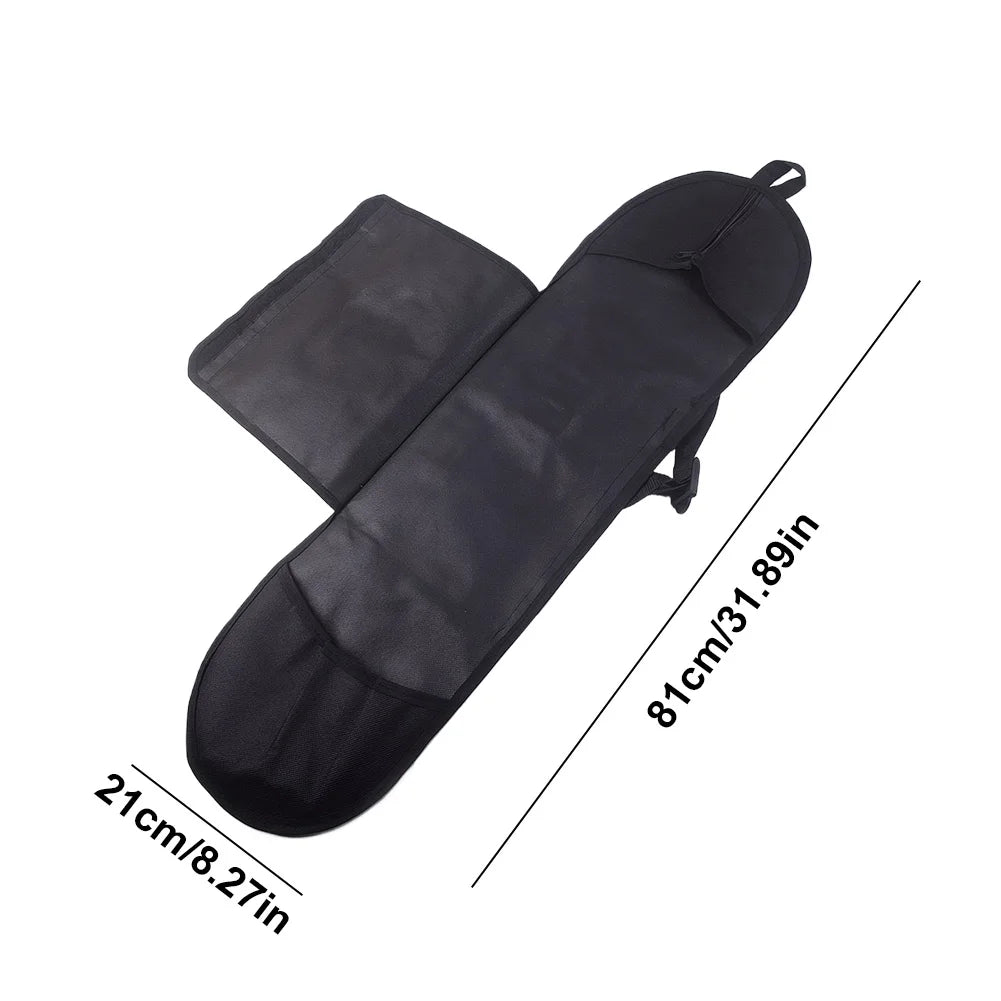 Skateboard Carry Bag Longboard Skateboard Backpack Adjustable Strap Sports Universal Waterproof Balancing Scooter Storage Cover