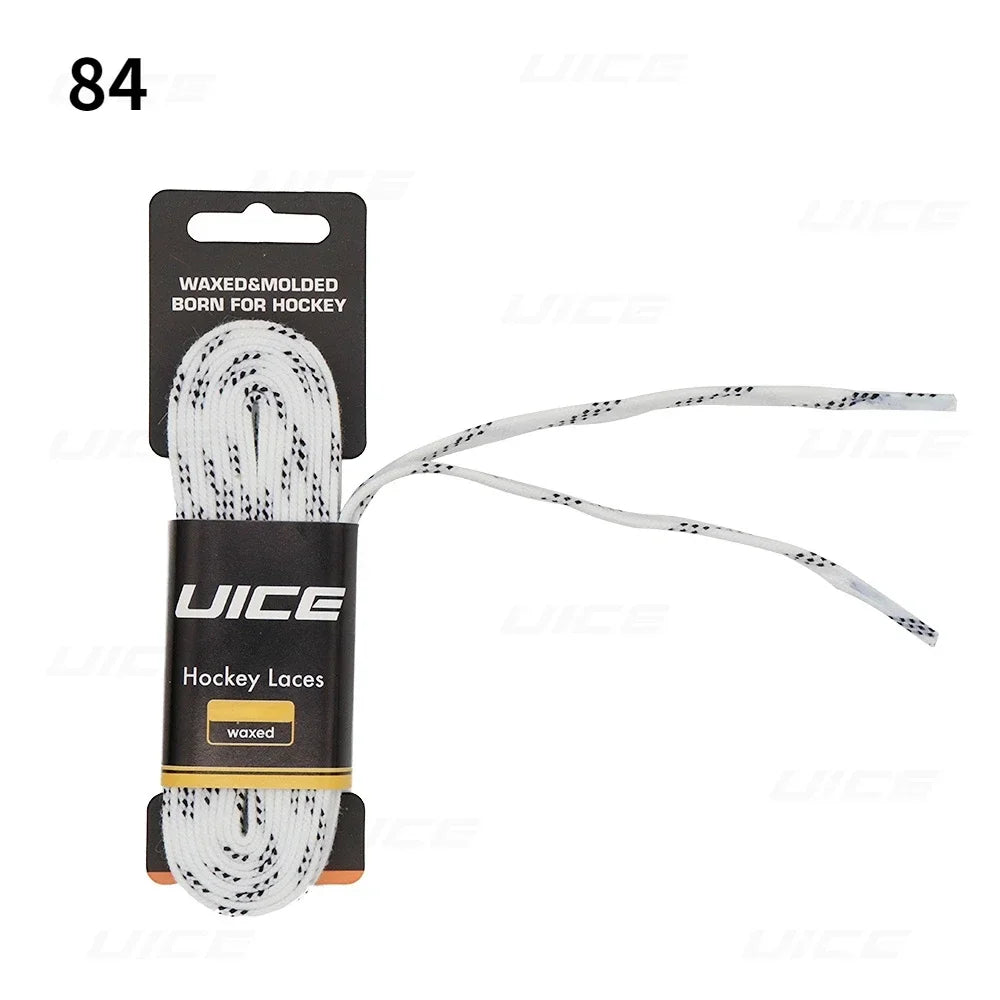 UICE Ice Hockey Skate Laces 84/96/108/120inch Skates Hockey Shoe Lacer Dual Layer Braid Reinforced Hockey Accessories