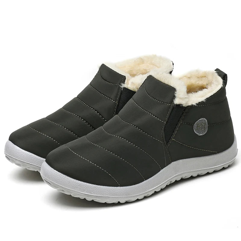Men Boots Men's Winter Shoes Lightweight Fur Boots For Winter Man Shoes 2025 Waterproof Snow Boots Casual Botas Para Hombre