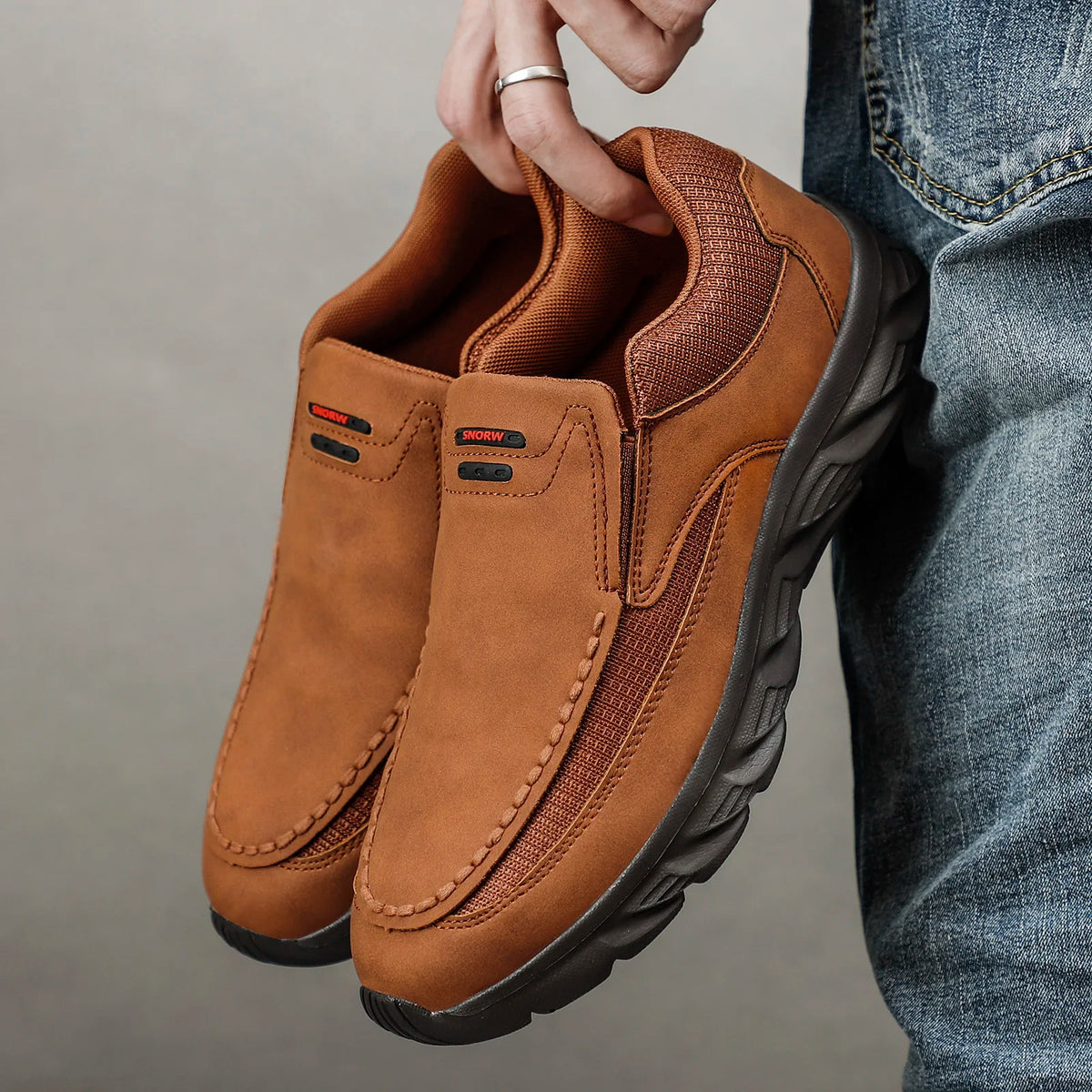 Shoes for Men Fashion Comfortable Walking Men's Sneakers Handmade Stitching New Flat Casual Shoes New Loafers