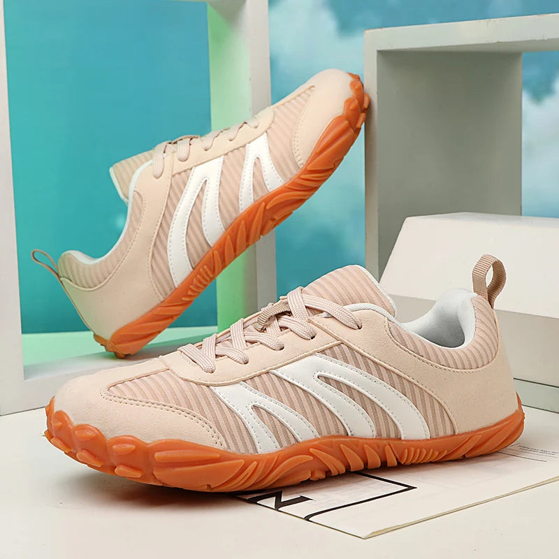 2026 Men's And Women's Toe Shoes Multifunctional Soft Sole Wide Last Shoes Walking Shoes Breathable Barefoot Casual Sports Shoes