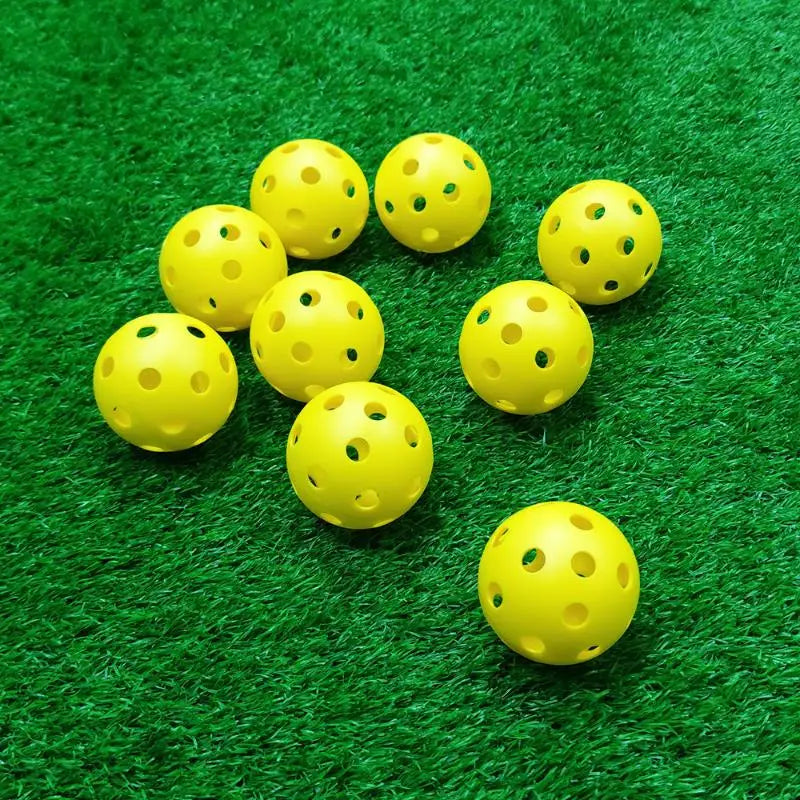 Professional Pickleball Balls 12/6 PCS 74mm 40 Holes Colorful Consistent Bounce for Official Competition Training