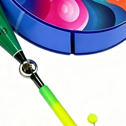 Fishing Line with Bobber Color Changing Float Automatic Bobber Line Set for Bass Fishing for Kayak, Saltwater, Boat, Pier
