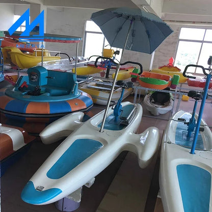Waterplay Crafts Fiberglass Pedal Boat Electric Boat BBQ Boat For Sale-Water Bike For Aqua Bike Water Play Equipment