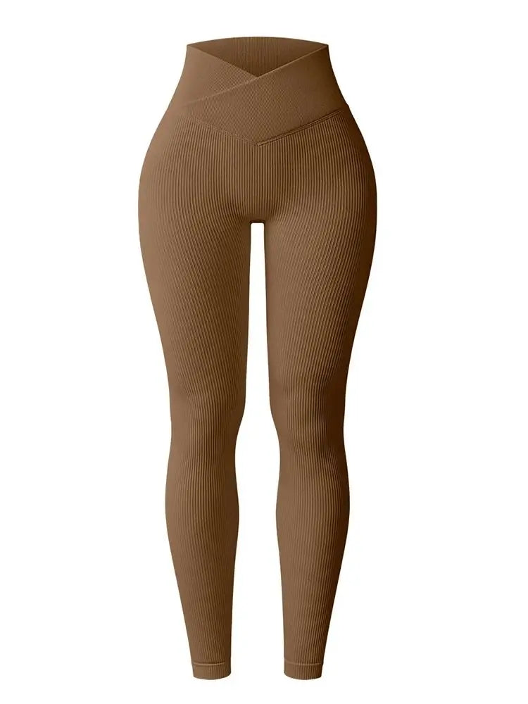 Winter High Waist Women's Yoga Pants Butt Lifting Casual Trousers Comfortable Stretchy Fabric Faionable Ladies' Pants