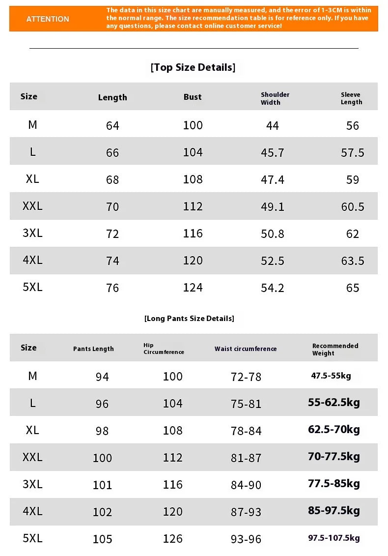 Winter Clothes Man Workout Set Winter Velvet Thick Men's Warm Sportswear Casual Two-piece Set Plus Size Men's Clothing M-5XL