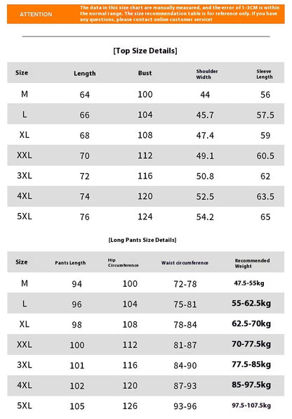 Winter Clothes Man Workout Set Winter Velvet Thick Men's Warm Sportswear Casual Two-piece Set Plus Size Men's Clothing M-5XL