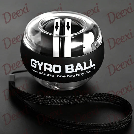 Automatic Start Wrist Gyro Ball Power Trainer Arm Exercise Device Strength Reinforcement Fitness Tracker