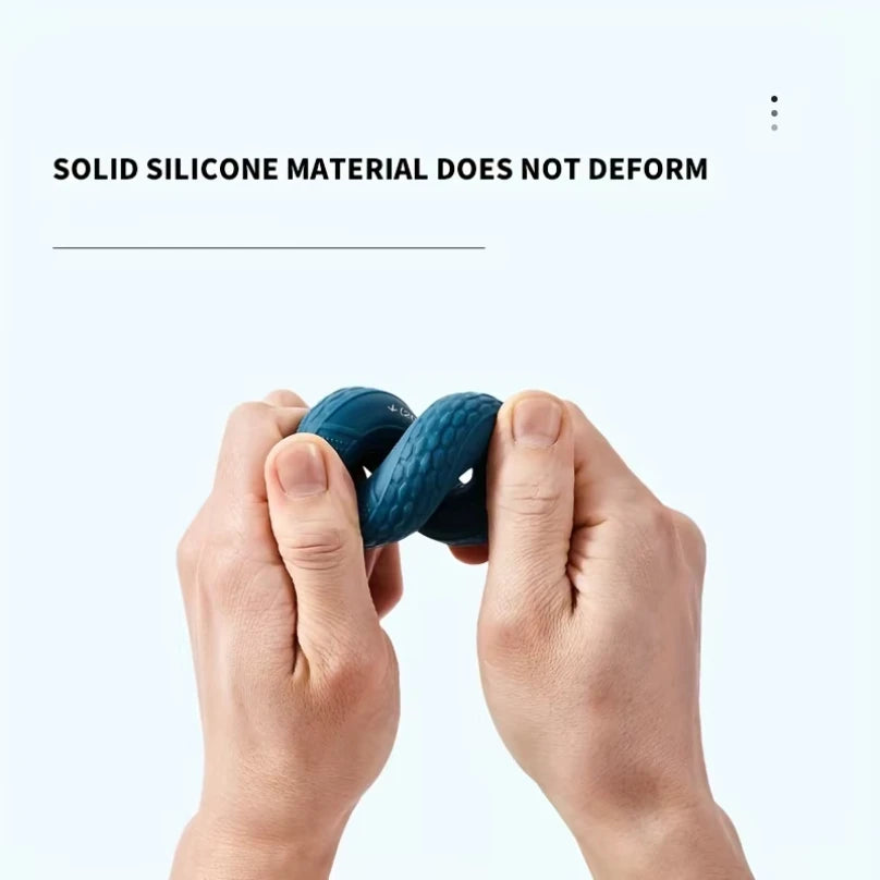 Hand Grip Ring with Silicone Carpal Expander, Strength Training Finger Ring, Increase Muscle Power and Body Building, 20-80LB