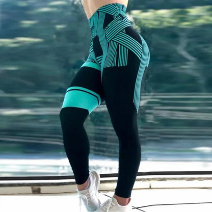 Leggings Women Sexy Sport Gym Training Print High Waist Yoga Pants Fitness Joggings Running Workout Legging Womens Clothing