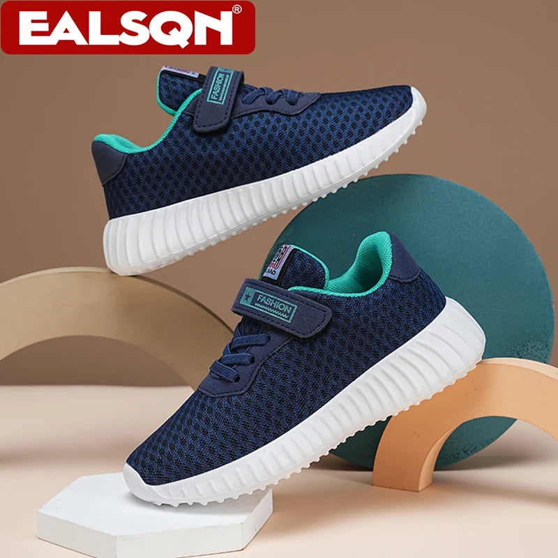 Summer Kids Breathable Lightweight Walking Sneakers Children's Outdoor Running Shoes for Boys' Sports Tennis
