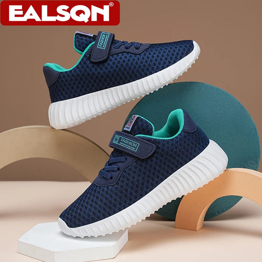 Summer Kids Breathable Lightweight Walking Sneakers Children's Outdoor Running Shoes for Boys' Sports Tennis