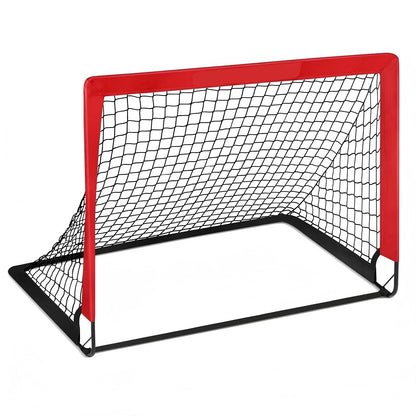 Portable Soccer Goals for Backyard Foldable Mobile Training Football Net for Kids Soccer Goal Indoor Outdoor Pop Up Soccer Goals