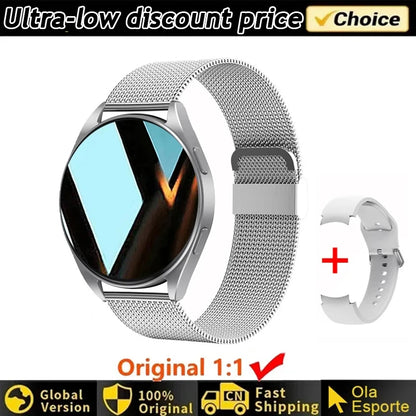 Smartwatch Women Watch 6 Health Monitoring Watch Waterproof Voice Assistant Bluetooth Call Smart Watch 2026 New Sport Watch Men