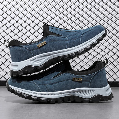 Men's Walking Shoes High-Quality Lightweight Non-Slip Outdoor Sports Shoes Comfortable Fashionable Hiking Shoes Loafers For Men