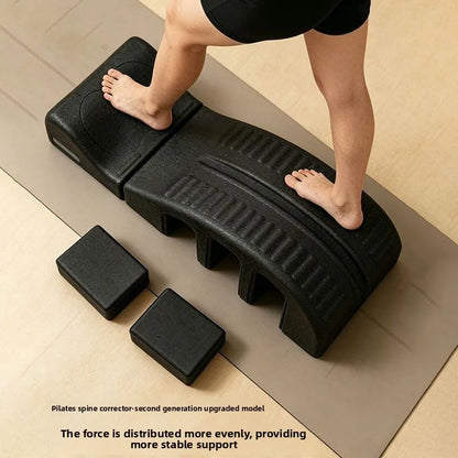 Pilates Upgraded Spine Corrector, Lumbar Stretching, Lumbar Exercise, Yoga Equipment，Back Trainer，Fitness & Body Building