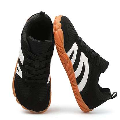 2026 Men's And Women's Toe Shoes Multifunctional Soft Sole Wide Last Shoes Walking Shoes Breathable Barefoot Casual Sports Shoes