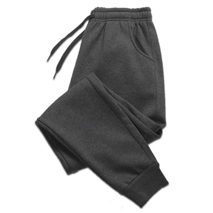 Men Casual Fitness Sports Pants, Breathable Long Trousers for Workout and Exercising