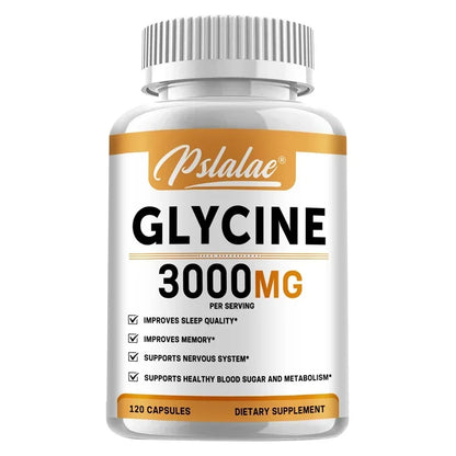 Glycine Supplement - Promotes Restful Sleep, Supports Cognitive Function, Emotional Balance and Neurological Health