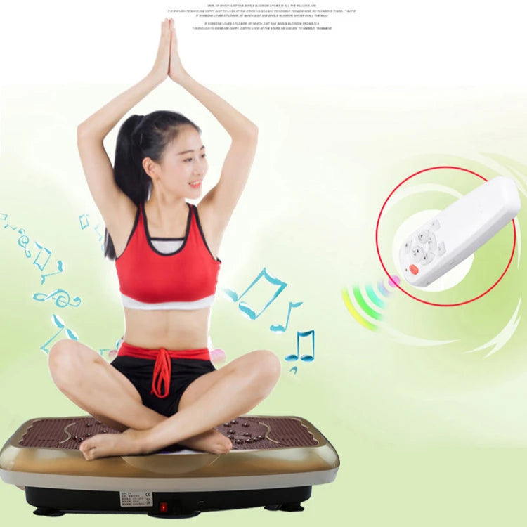 Home Office Massager Fitness Exercise Body Workout Exercise Silent Vibration Plate