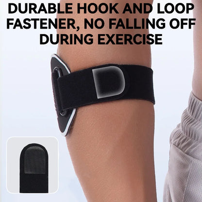 GTUBIKE 1PCS Compression Elbow Sleeve Tendinitis Arm Band Sports Elbow Protector Tennis Elbow Strap Joint Pain Relief Golf