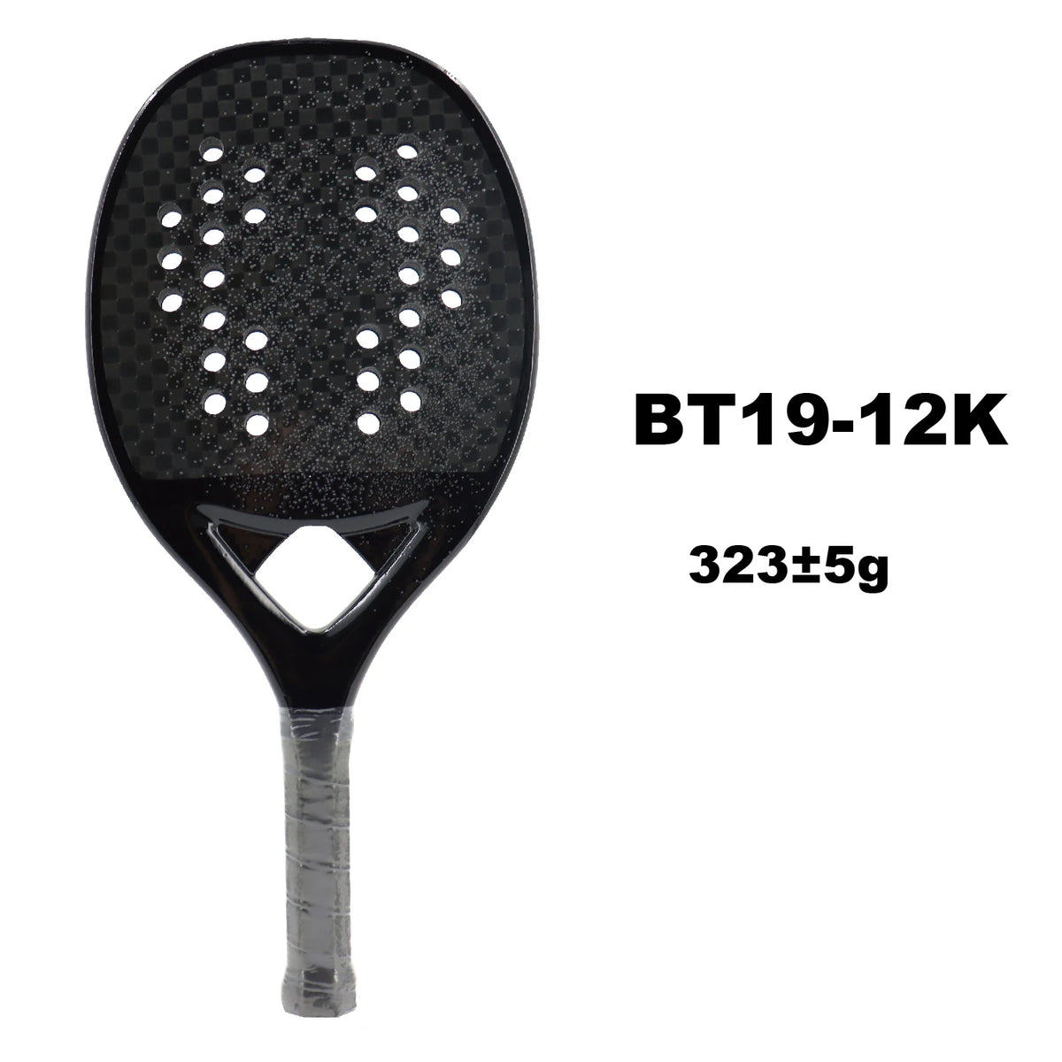3K/12K/18K/Kevlar Beach Tennis Rackets for Sale at a Discount Price High Quality Black Rackets, a Small Amount of Spot Stock