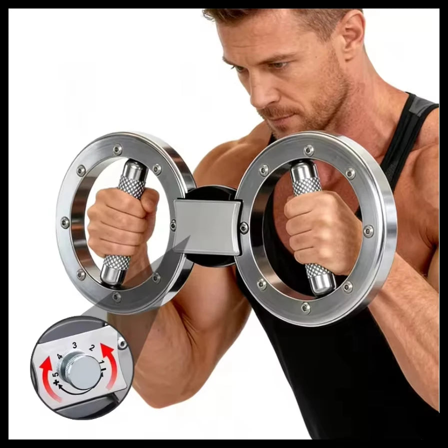5 Level Resistance Rotating Arm Workout Trainer 360 Degree Forearm Wrist Exerciser Portable Muscle Training Fitness Equipment