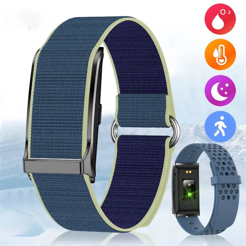 New Sport Fitness Tracker Smart Bracelet Heart Rate Blood Pressure Monitor Pedometer Call Reminder Smartwatch for Men Women Ht22