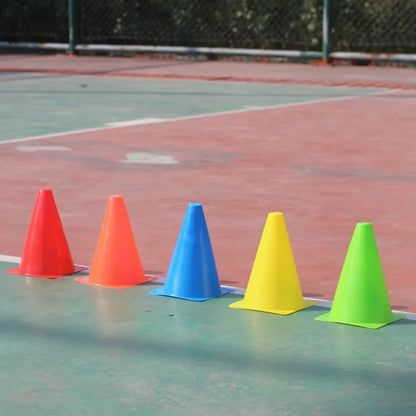 Children Soccer Practice Cones Sports Training Cones 18cm Marking Discs Traffic Cone Agility Obstacles Football Accessories