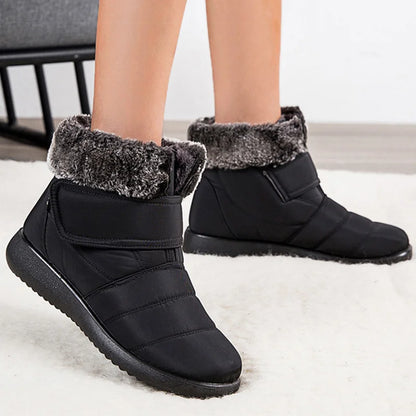 Women's Boots Keep Warm Fur Boots For Snow Botas Mujer Classics Winter Boots Women Rubber Waterproof Winter Shoes Woman booties