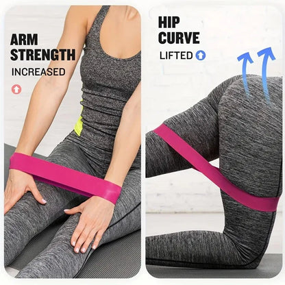 Fitness Elastic Band Resistance Band Yoga Exercise Training Gym Fitness Sports Ring Sports Crossfit Resistance Bands